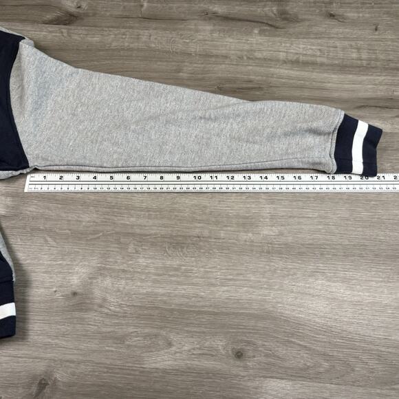 Sovereign Code Mens Medium Bloomington Varsity Jacket Striped Ribbed Long Sleeve - Picture 8 of 14